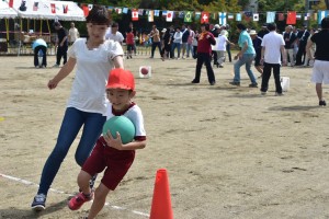 親子で力を合わせて